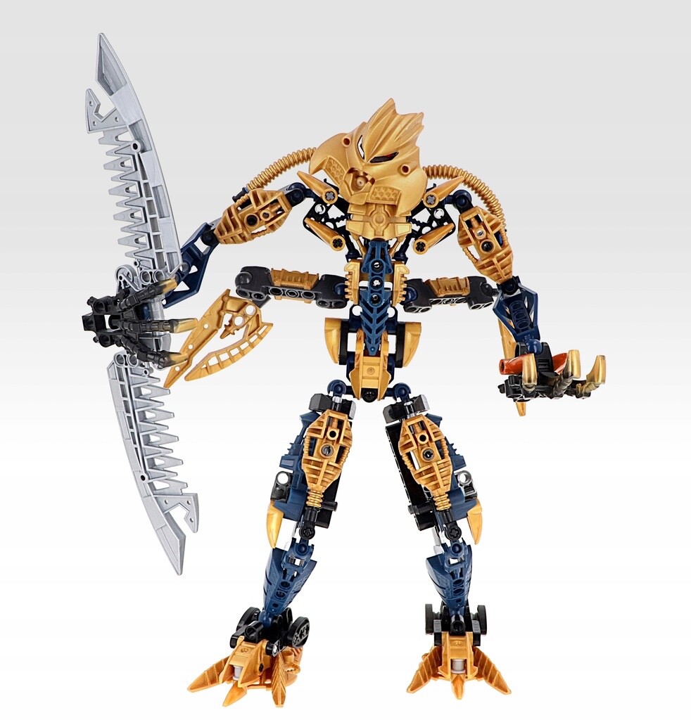 LEGO BIONICLE TITANS 8734 Brutaka 100% FULL COMPLET ULTRA RARE