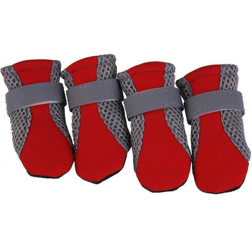 4Pcs Anti-Slip Pet Dog Boots Waterproof Shoes Protective Rains Booties Socks▫ - Picture 19 of 21