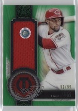 2017 Topps Tribute Stamp of Approval Relics Green 91/99 Billy Hamilton 0c6