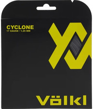 Volkl Cyclone 17 Gauge 1.25mm Black Tennis String Set