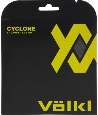Volkl Cyclone  17 Gauge 1.25mm Black Tennis String Set