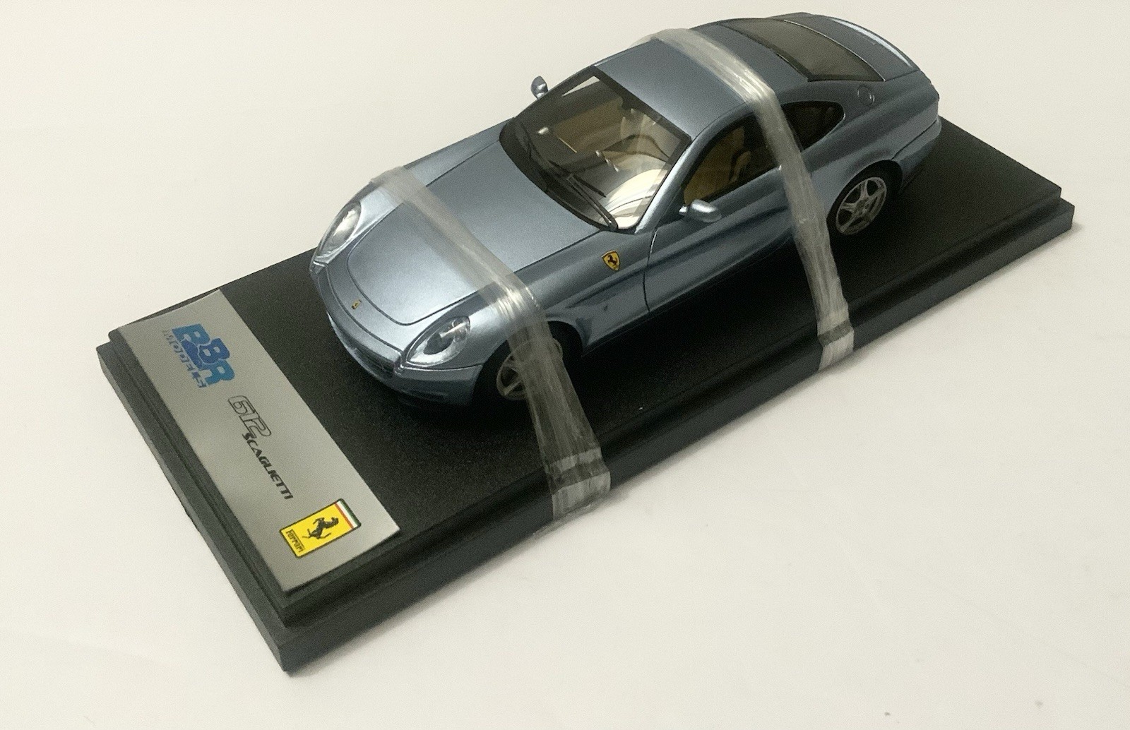 1/43 BBR FERRARI 612 SCAGLIETTI 2003 Silver BBR156F Azurro California Met