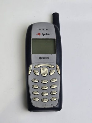 #ad Kyocera KWC 2255 Blue and Gray Sprint Rare Cellular Phone Untested READ $19.95