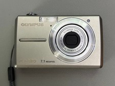 OLYMPUS FE-220 Compact Digital Camera Tested Working Seller Japan