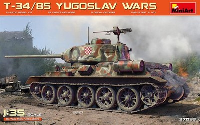 Mini Art 37093 1:35 T-34/85 Jugoslawienkriege
