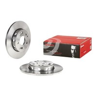 2X Brembo Bremsscheiben 284Mm Voll Vorne Passend FÜR MERCEDES-BENZ 124 E-KLASSE