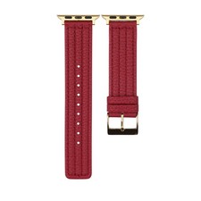 Premium Lychee Pattern Leather Strap For iWatch Series 11 10 9 8 7 SE Ultra 3/2
