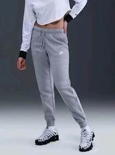 Nike Essential Fleece Jogger Grey Sweatpants BV4095-063 Women's Medium