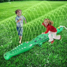 Water Sprinkler for Kids,Large Crocodile Inflatable Sprinkler, Kids Sprinklers f