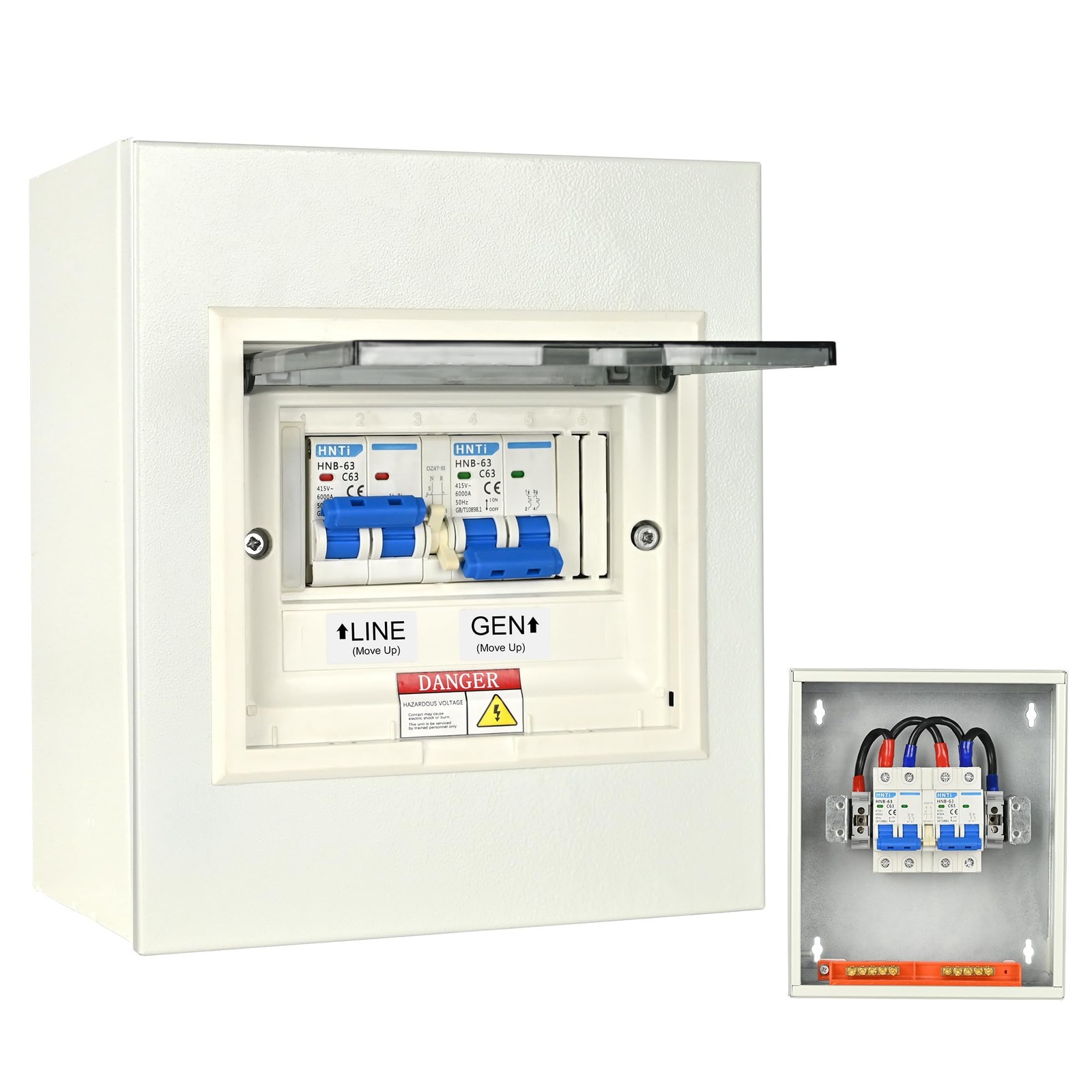 , Upgraded 63 Amp Generator Transfer...