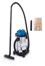 Aspirateur eau et poussiere inox 1200W 25L Scheppach VC25
