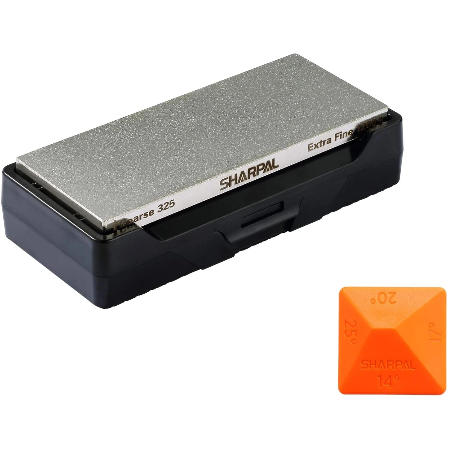Dual Grit Diamond Sharpening Stone - Perfect for Knives & Tools - 6.5 x 3.27 in.