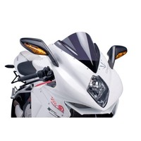 Puig Z-RACING-BILDSCHIRM FUR MV Agusta F3 800 RC 14-21 Dunkler Rauch
