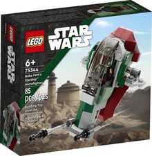 LEGO 75344 - Star Wars - Le vaisseau de Boba Fett Microfighter - Neuf / Scellé