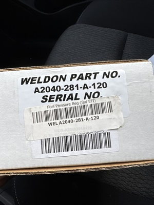 #ad Fuel Pressure Reg STD EFI $250.00