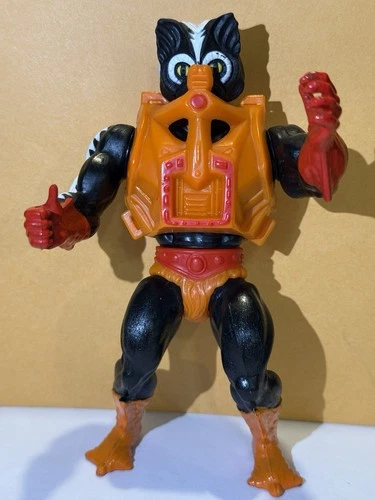 Masters of the Universe Stinkor He-Man 1981 Mattel Action Figure Vintage w/book