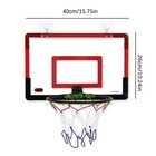 Basketball Hoop for Door Wall Mounted Indoor Game Set for Kids Adults Home Toy