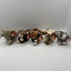Lot Of 5 - TY Beanie Baby - Cats 🐈 - Vintage