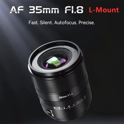 7artisans AF 35mm F1.8 Full Frame Auto Focus Prime Lens for L-Mount Camera Leica