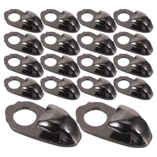 20 Pcs Boot Lace Repair Hooks Metal Eyelet Buckles Alloy Rivets For Trekking