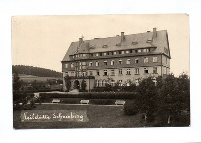 Foto Heilstätte Schneeberg Erzgebirge Sachsen