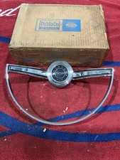 Nos 1965 Ford Fairlane 500 Steering Wheel Horn Ring C5az-13a805-c Nos 1965 Ford Fairlane 500 Steering Wheel Horn Ring C5az-13a805-c