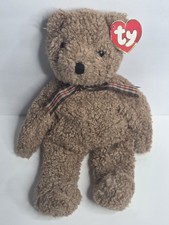 Ty Beanie Baby Curly Bear   3rd Gen Style 5300 Vintage 1990 Tush Tag Date CLEAN