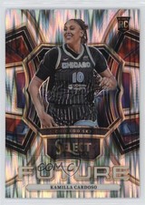 2024 Panini Select WNBA Future Flash Prizm Kamilla Cardoso #1 Rookie RC 15za