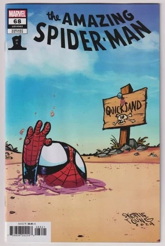 AMAZING SPIDER-MAN #68 MARVEL 2025 SKOTTIE YOUNG VARIANT NM