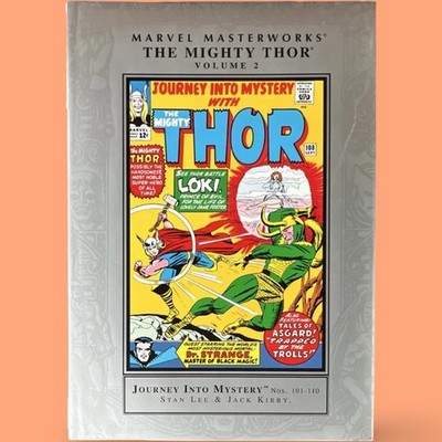 Marvel Masterworks: The Mighty Thor Volume 2 Hardcover Illustrated Book