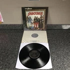 LP VINYL BLACK SABBATH ALBUM SABOTAGE 9119 001 UK 1ST PRESS 1975 MISPRINT VG+/EX
