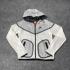 Nike Jacket Womens Medium White Windrunner Ho...