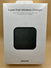 New Samsung Super Fast 15W Wireless Charger Pad EP-P2400 in Retail Pkg