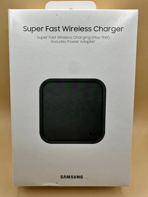 Authentic New Samsung Super-Fast 15W Wireless Charger Pad EP-P2400 in Retail Pkg