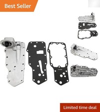 Heavy-duty Oil Filter Mount For Cummins 6b Freightliner - Steel Construction