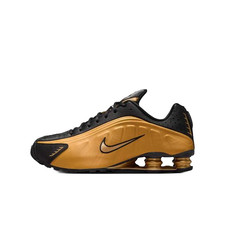  HQ1988-700 Men's Nike Shox R4 - 'Metallic Gold'