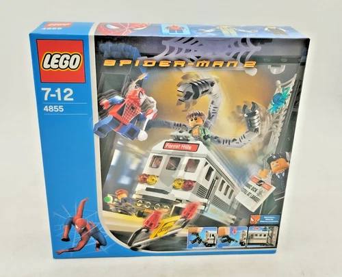 LEGO 4855 Spider-Man's Train Rescue Spider man 1 MISB NEW RARE Marvel 4850 4852