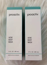 Lot of 2 Proactiv Acne Body Wash Salicylic Acid Treatment for shower 3oz