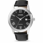 Citizen Men's Core Eco-Drive Black Dial Watch - AW1231-07E NEW
