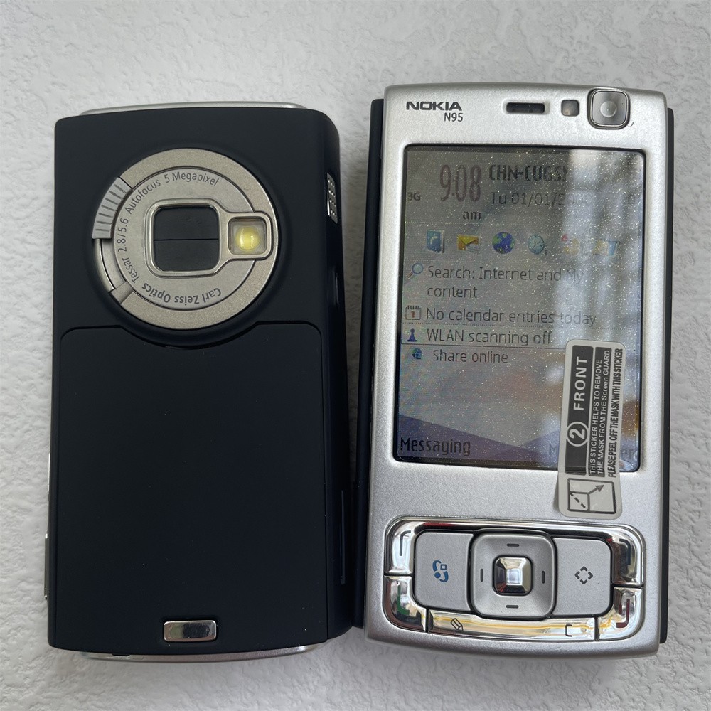 Unlocked Original Nokia N Series N95 WIFI GPS 5MP 2.6'' WIFI MP4