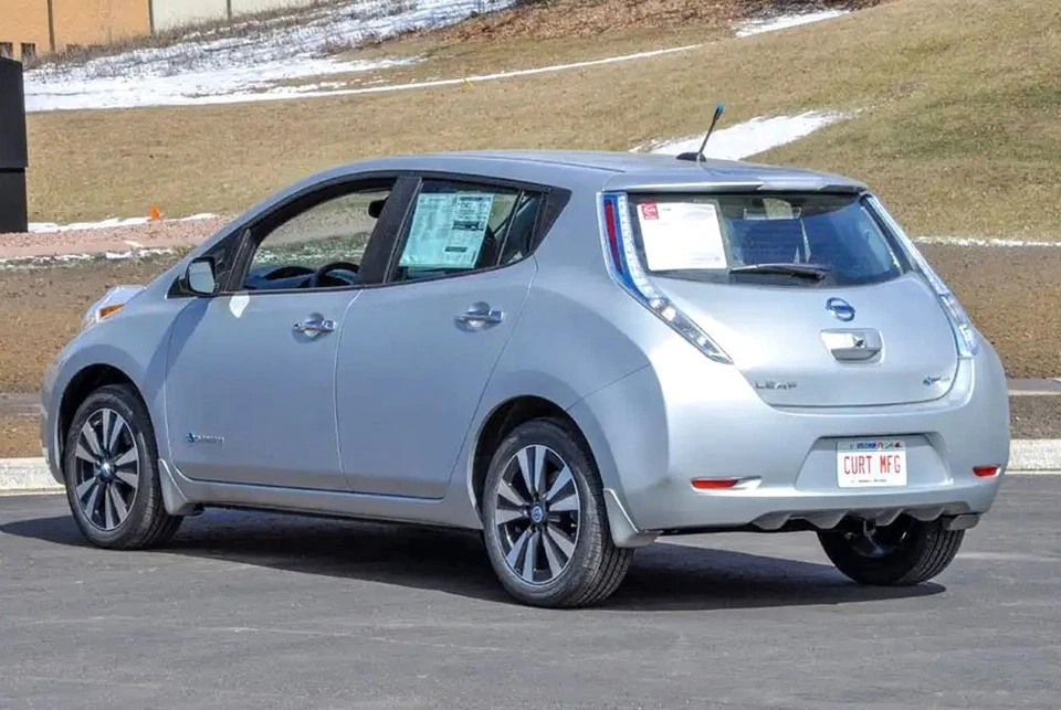 For Nissan Leaf 11-17 Trailer Hitch Class 1 Square Concealed Trailer Hitch w Foto 2 de 4