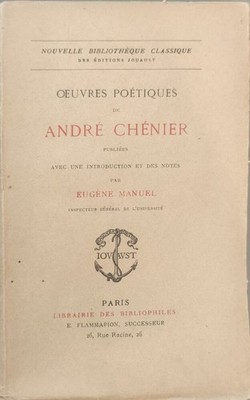 Poetische Werke | André Chénier | Guter Zustand