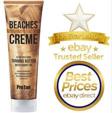 Pro Tan BEACHES AND CREME Ultra Br&auml;unungsbutter mit Karotten&ouml;l + Sonnenbankbrille