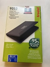 Trodat Ink Pad Business Stamp Pad, Trodat 9053 Blue Stamp Pad