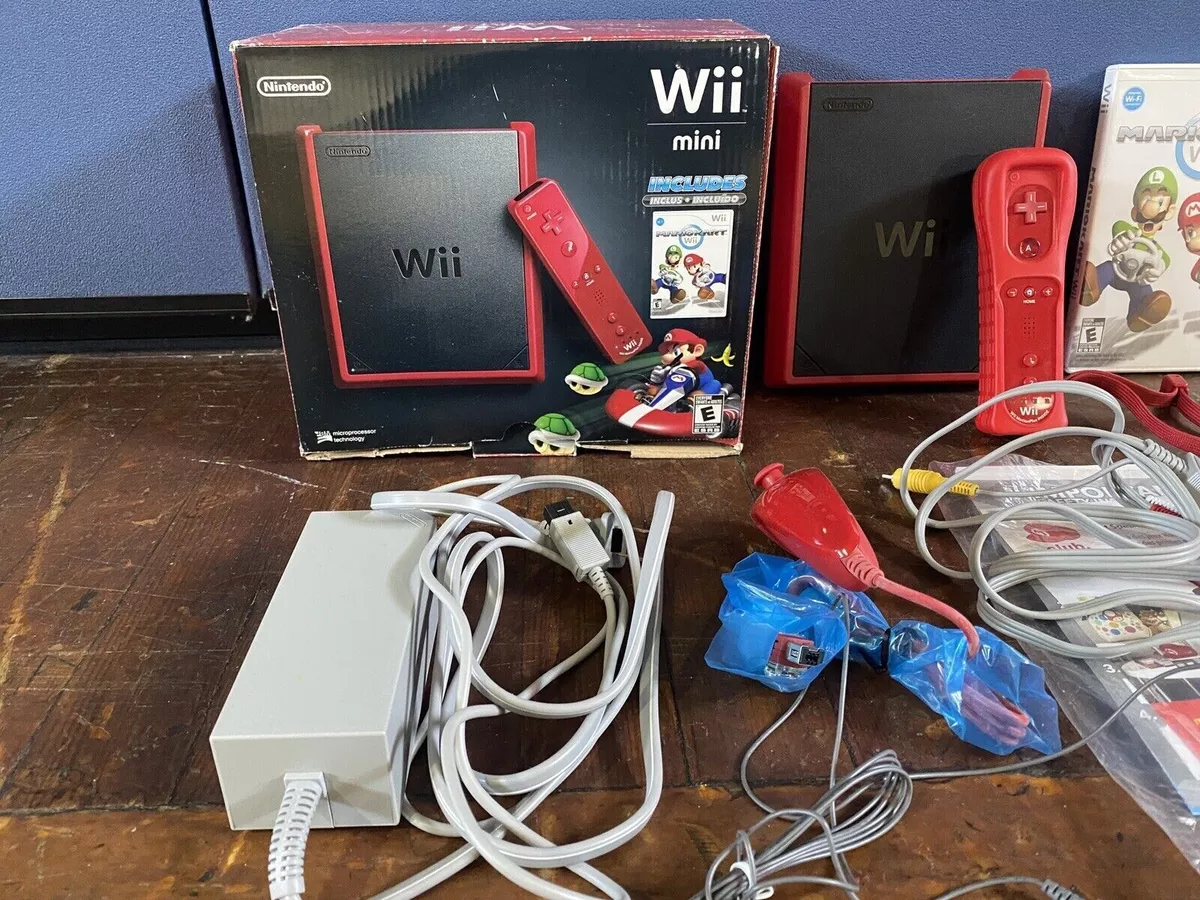 Nintendo Wii Mini Red System