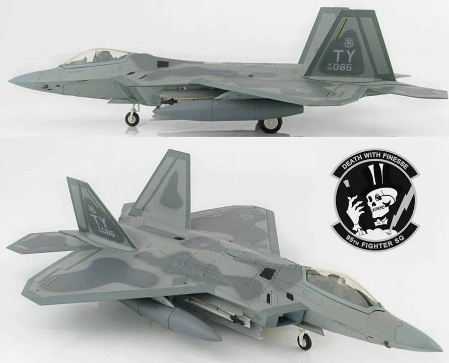 ホビーマスター　F22 HA2819 F-22A Raptor 1:72 Diecast Model - Hobby Master HM-HA2826 - $149.95