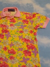 Vintage 80s Woman BEST COMPANY Olmes Carretti Polo Shirt Size 6- M/L approx RARE