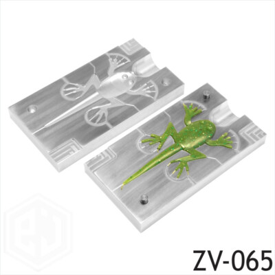 DIY Angelform CNC Aluminium Weich Kunststoff Köder Schwimmköder Silikon Herstellung Frosch