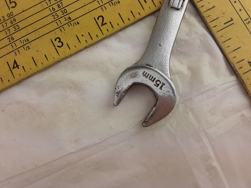 Craftsman USA 13 MM x 15MM Open End Wrench -V- 44507 - Picture 9 of 10