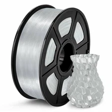 3D Printer Filament PLA SILK Silver 1.75mm 1KG/2.2LB Spool High quality